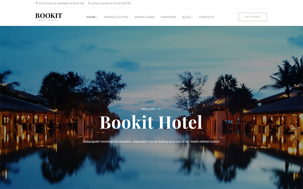 Hotel WP Theme