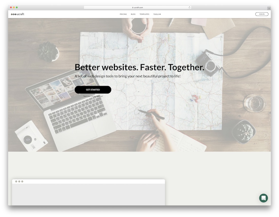 ucraft best small business website builder