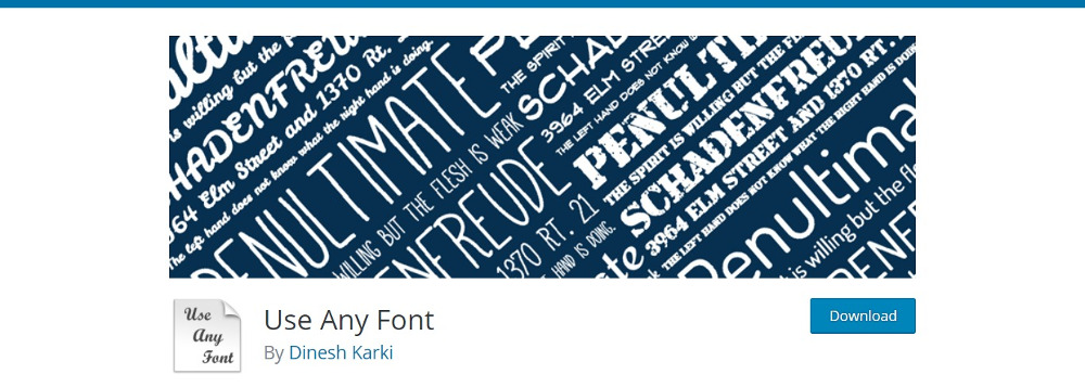 Use Any Font