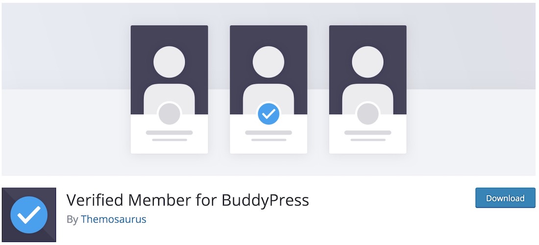 verified member buddypress plugin