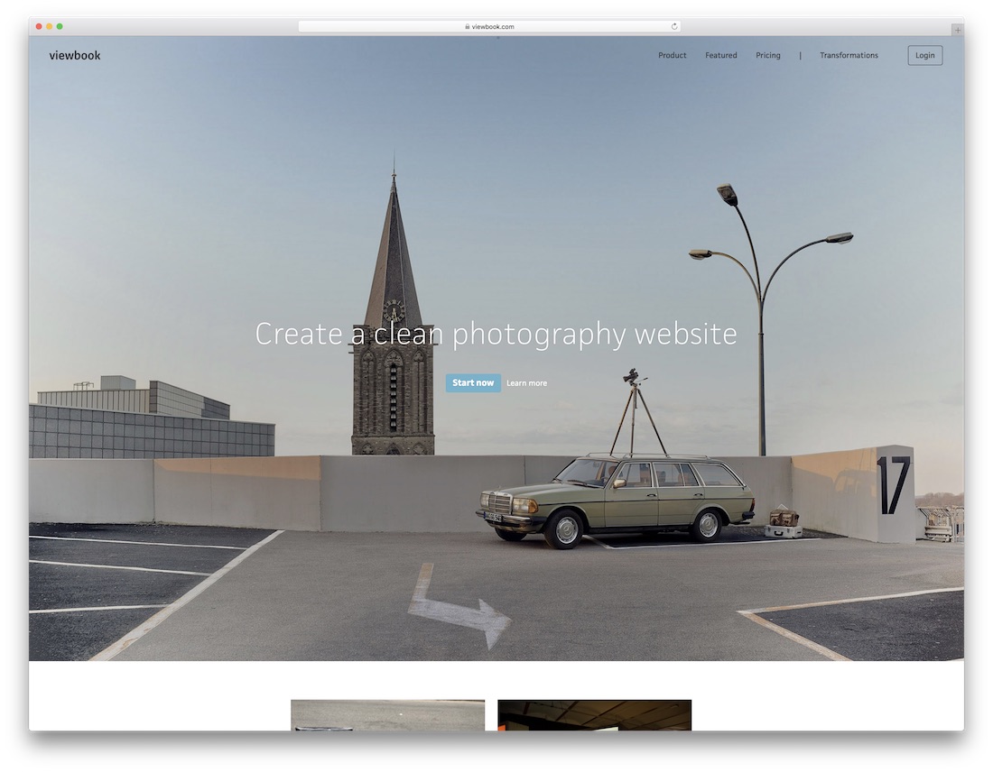 viewbook best website builder for photographers