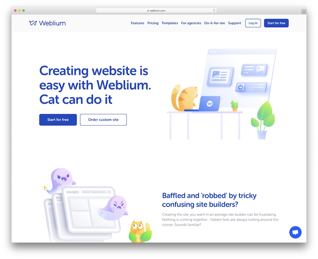 weblium best website builder for photographers