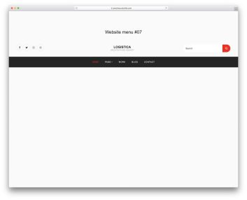 website menu 17