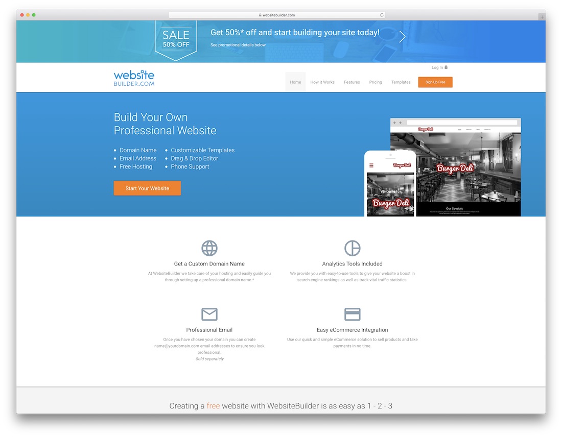 websitebuilder insurance website builder