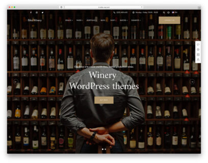 wine WordPress themes