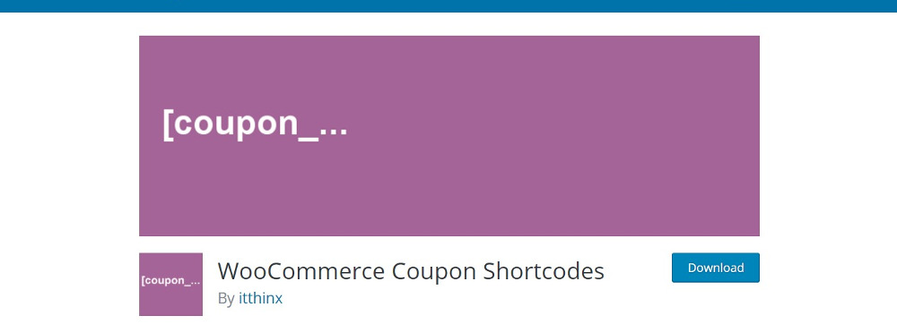 WooCommerce Coupon Shortcodes