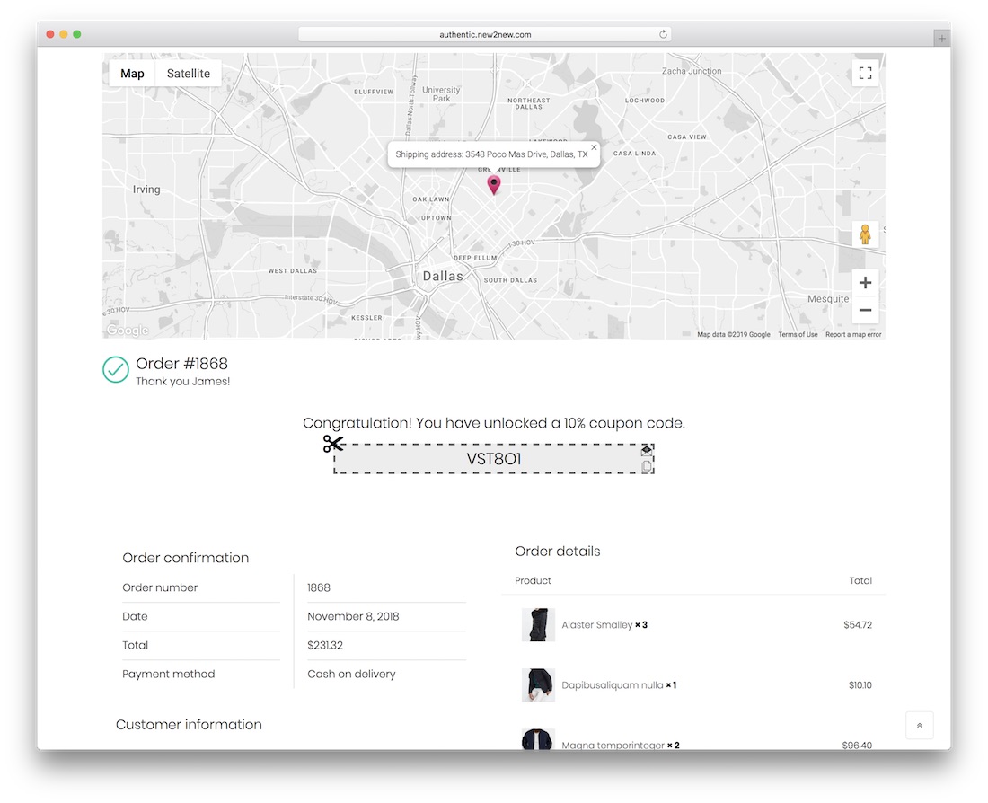 woocommerce thank you page customizer plugin