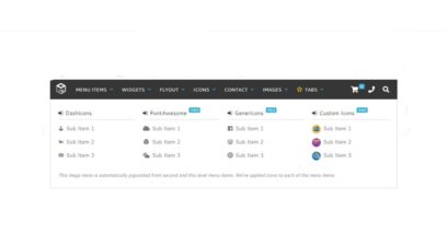 WordPress Dropdown Menu Plugins