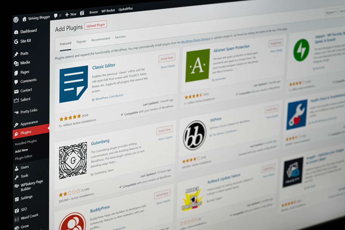 Wordpress plugins