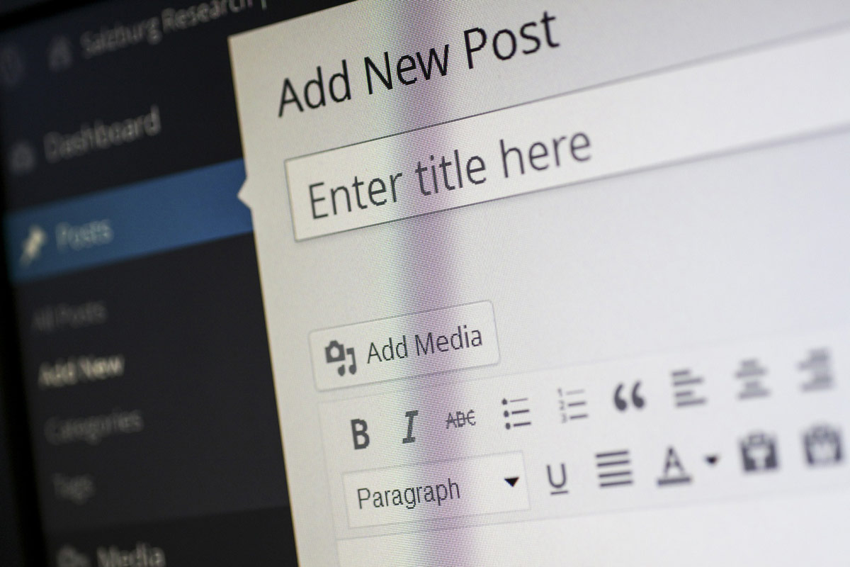 WordPress post