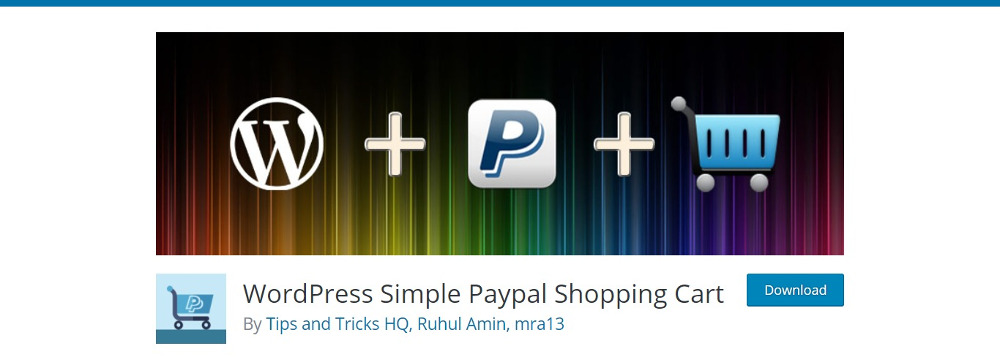 WordPress PayPal Plugins : WordPress Simple PayPal Shopping Cart