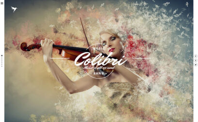 WordPress themes for artists
