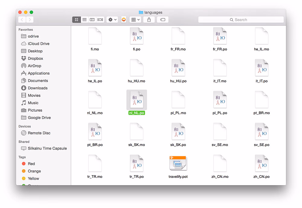 Proper translation file naming