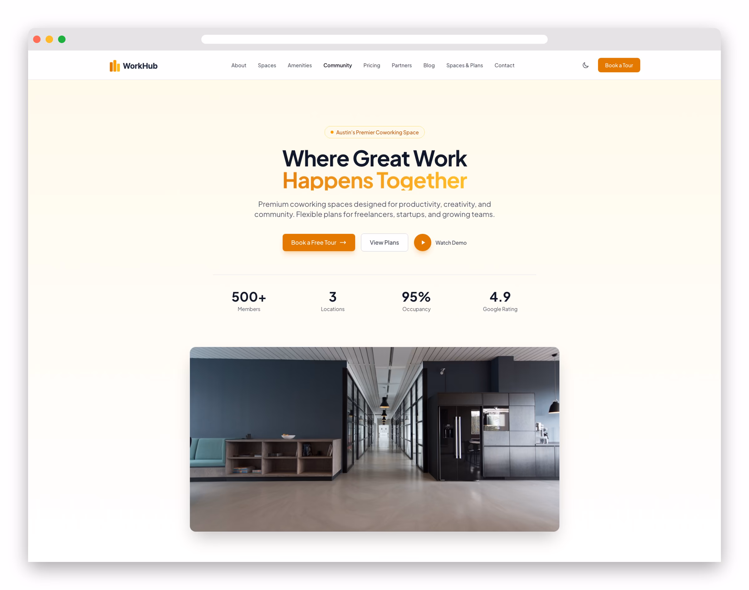 WorkHub Template