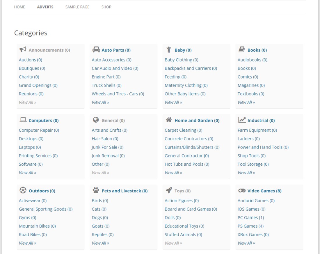 Wide-range WordPress Classified Plugins