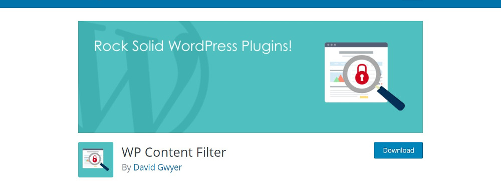 WP Content Filter