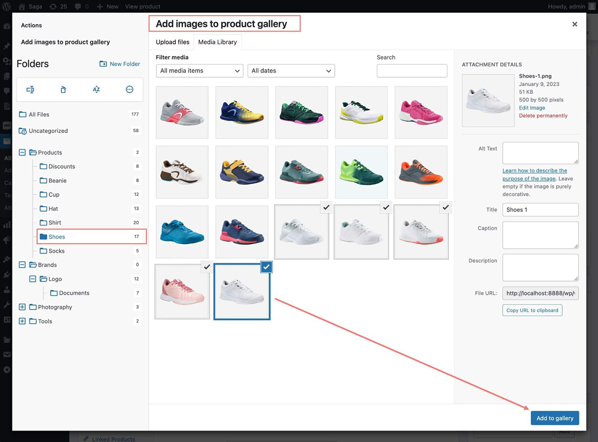 CatFolders - WP Medial folders organizer preview
