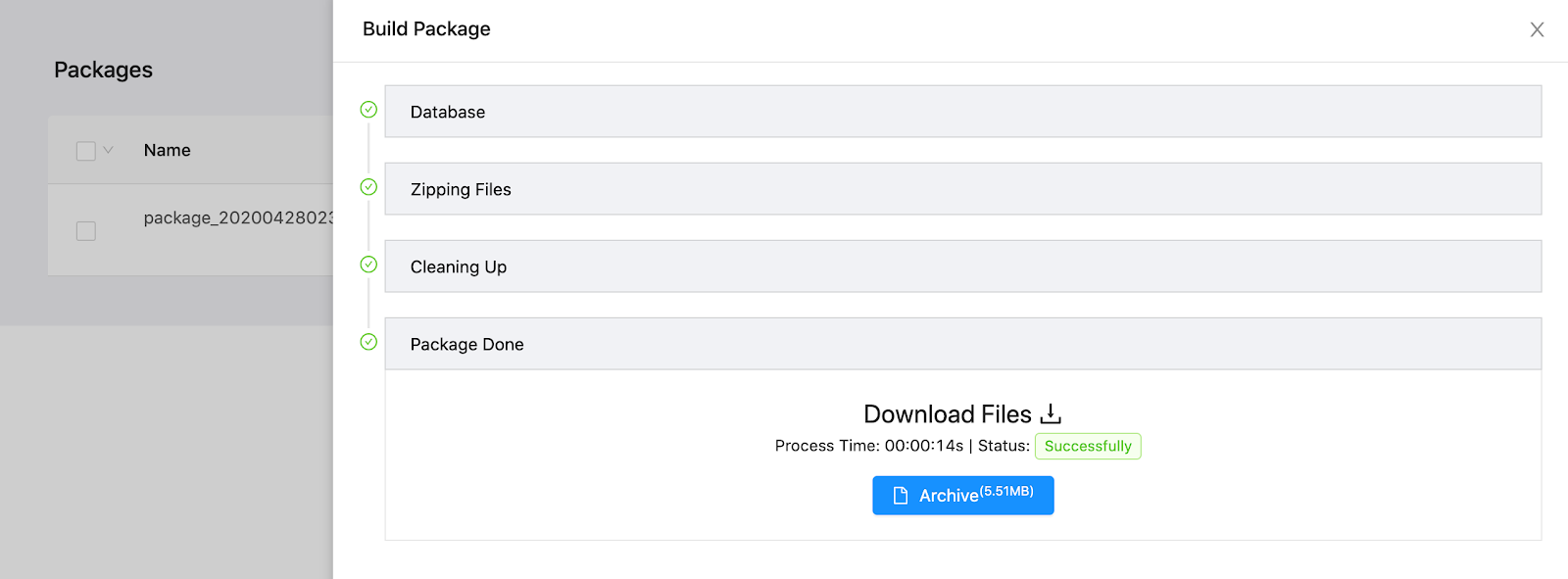 WordPress migration plugin