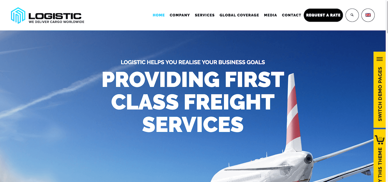 Logistic - WP Theme For Transportation Business