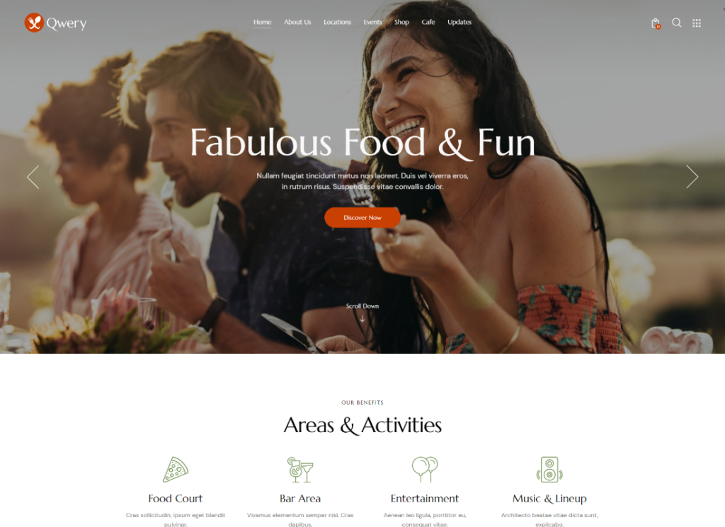 Qwery | Multi-Purpose Business WordPress Theme + RTL