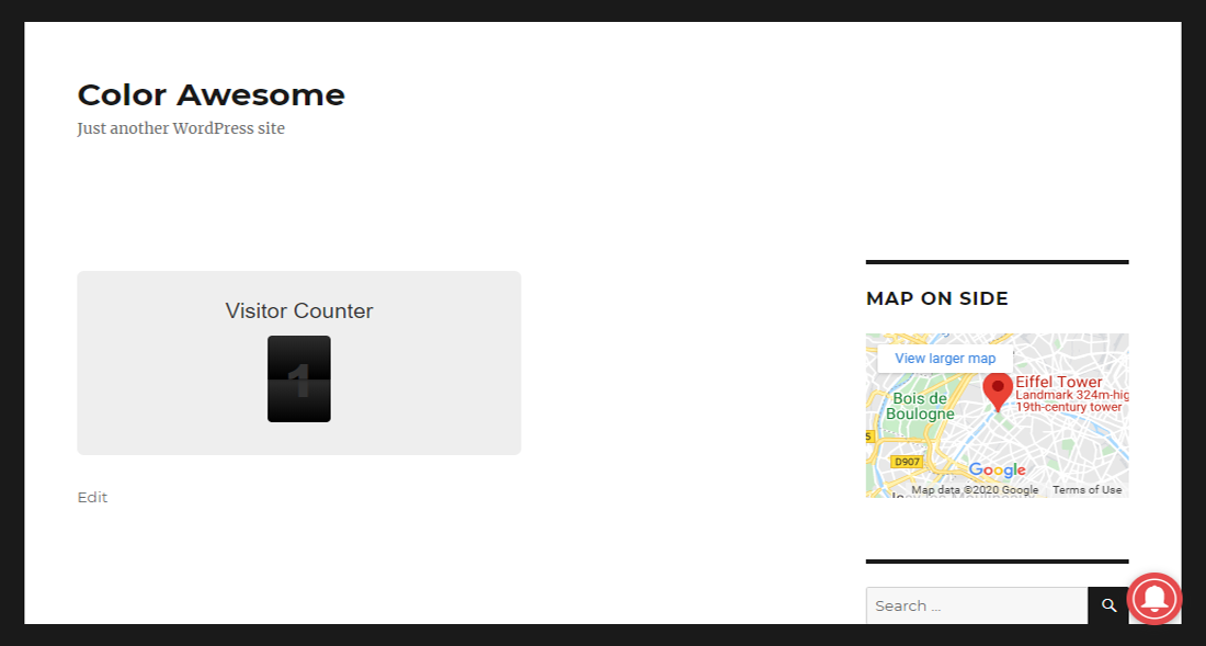 Simple WordPress Visitor Counter Plugin