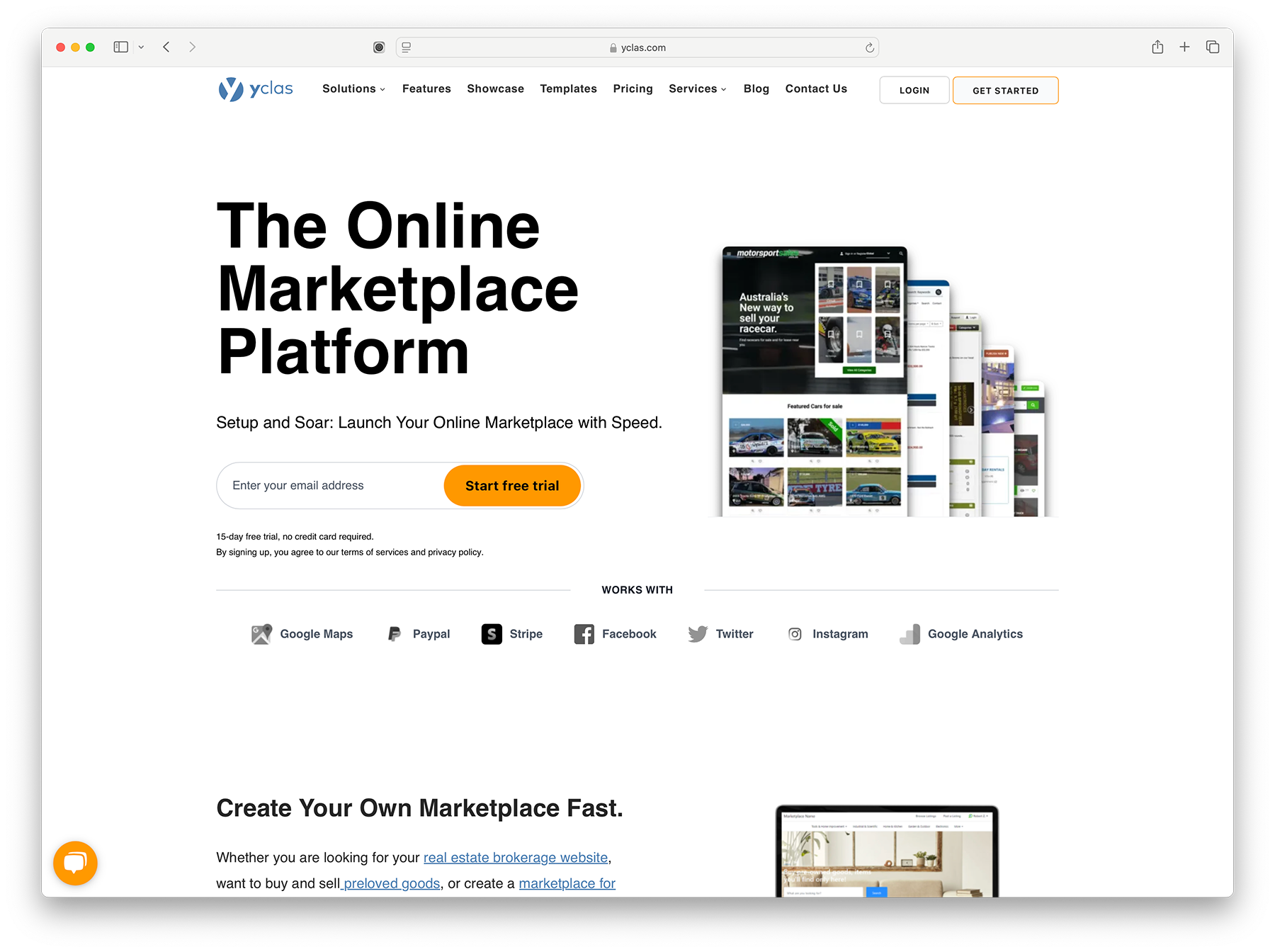 yclas - directory and marketplace platform